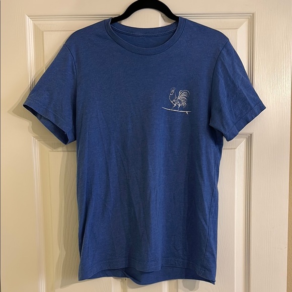 Kauai Chickens Hanalei Blue Short Sleeve Tee - Picture 2 of 6